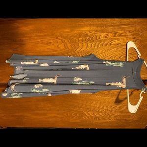 Boutique Cactus and bull skull tank